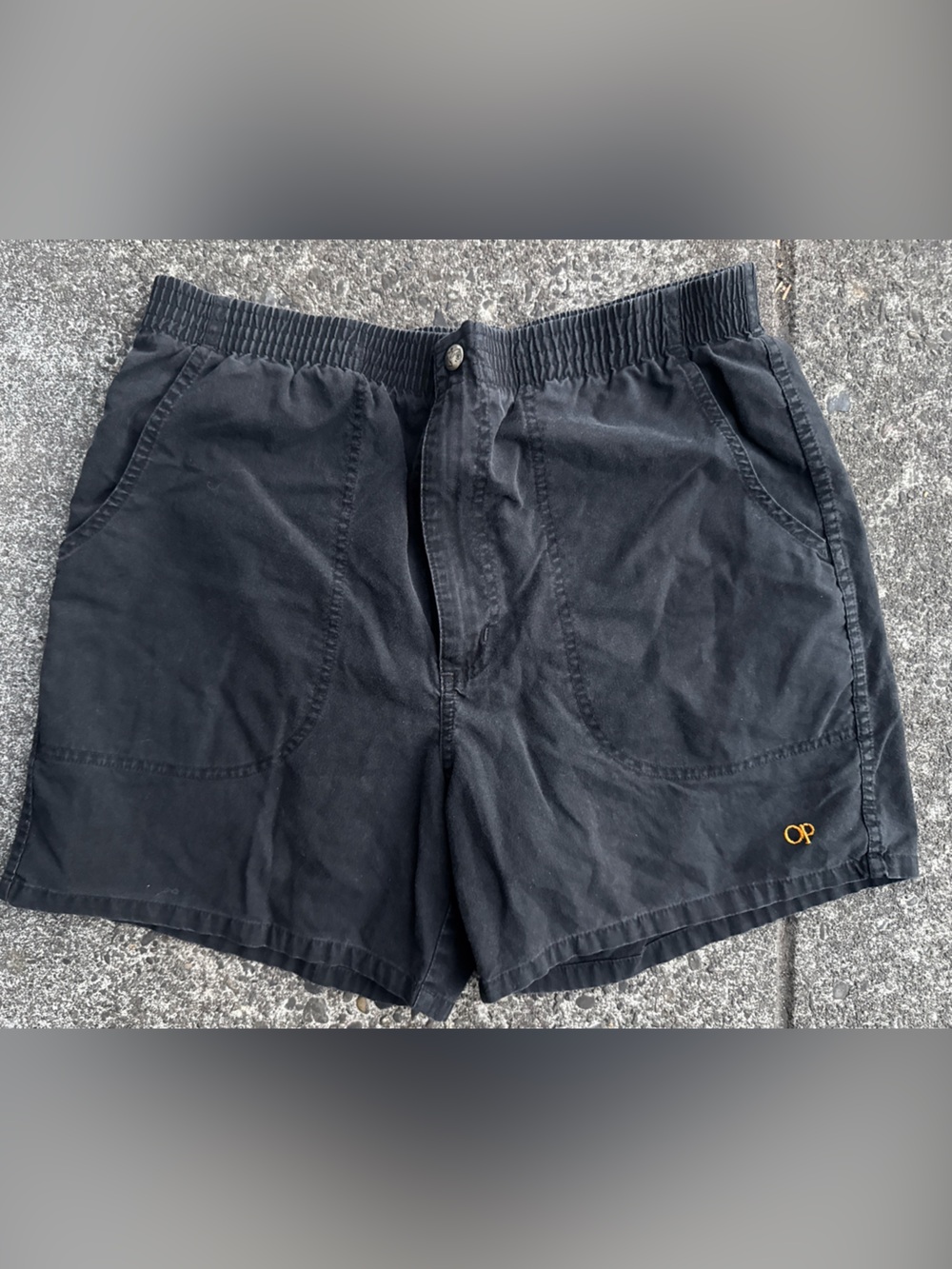 Vintage OP Cotton Shorts 80/90s Men’s Tag Size Medium Ocean Pacific